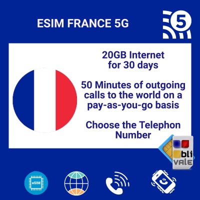 blivale_en_esim_france_5g_onetime_20gb_internet_50_minutes_telephon_number_1080x1080 eSIM for FRANCE (FR) with 20GB and 50 Minutes and Telephone Number