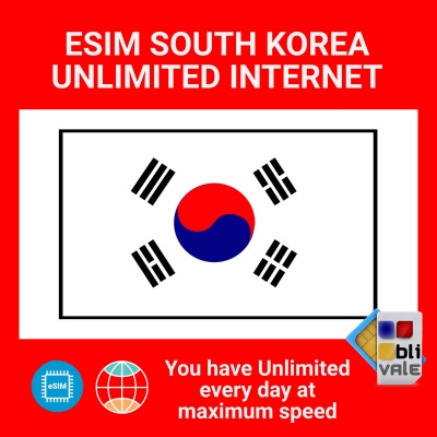 blivale_en_esim_new_south_korea_unlimited_1080x1080 eSIM para Corea del Sur Ilimitada (KR)